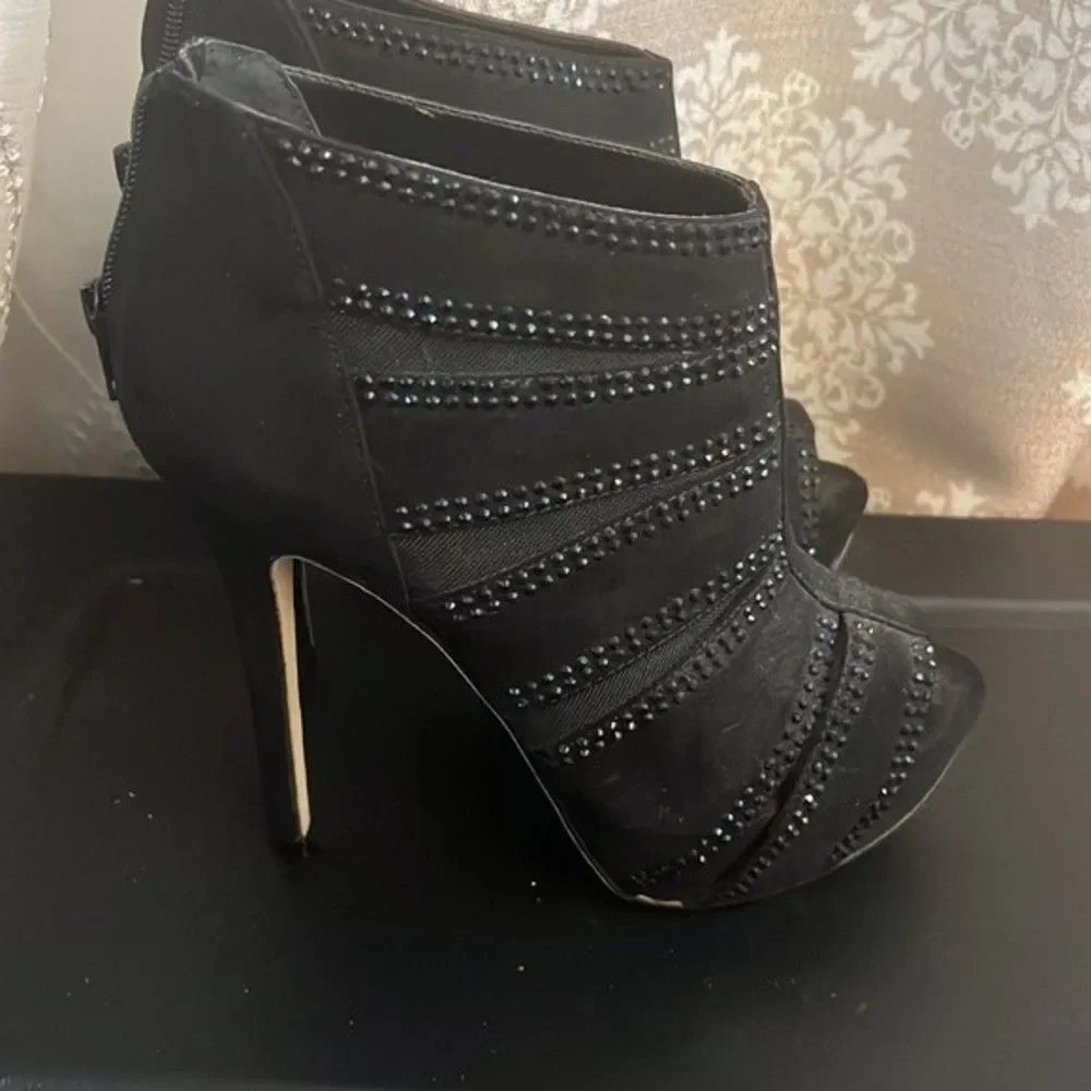 Aldo -p Platform Peep-Toe Heels Size 7.5